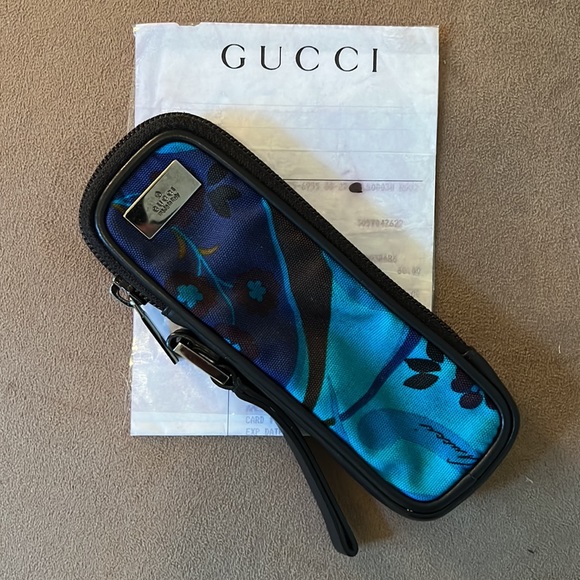 Gucci Vintage Limited Edition Spring 1999 Print Tampon Holder/Eyeglass Holder - Picture 11 of 11